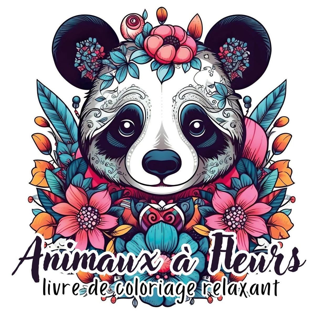 Buchcover: Animaux à Fleurs