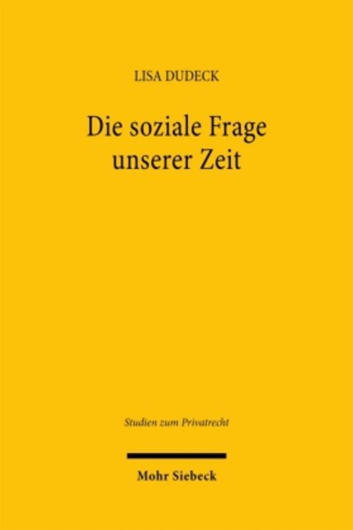 Die soziale Frage unserer Zeit