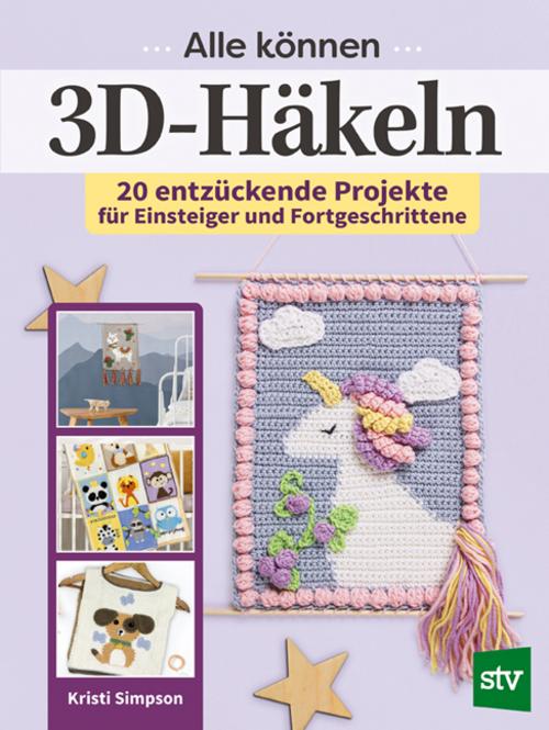 Buchcover: Alle können 3D-Häkeln
