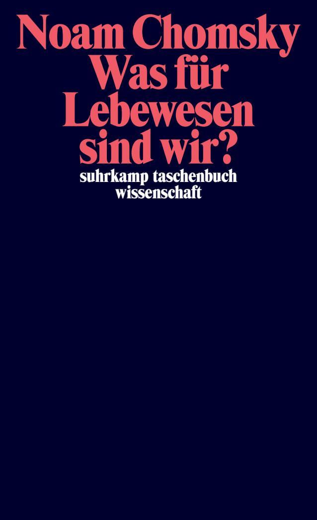 Buchcover: Was für Lebewesen sind wir?