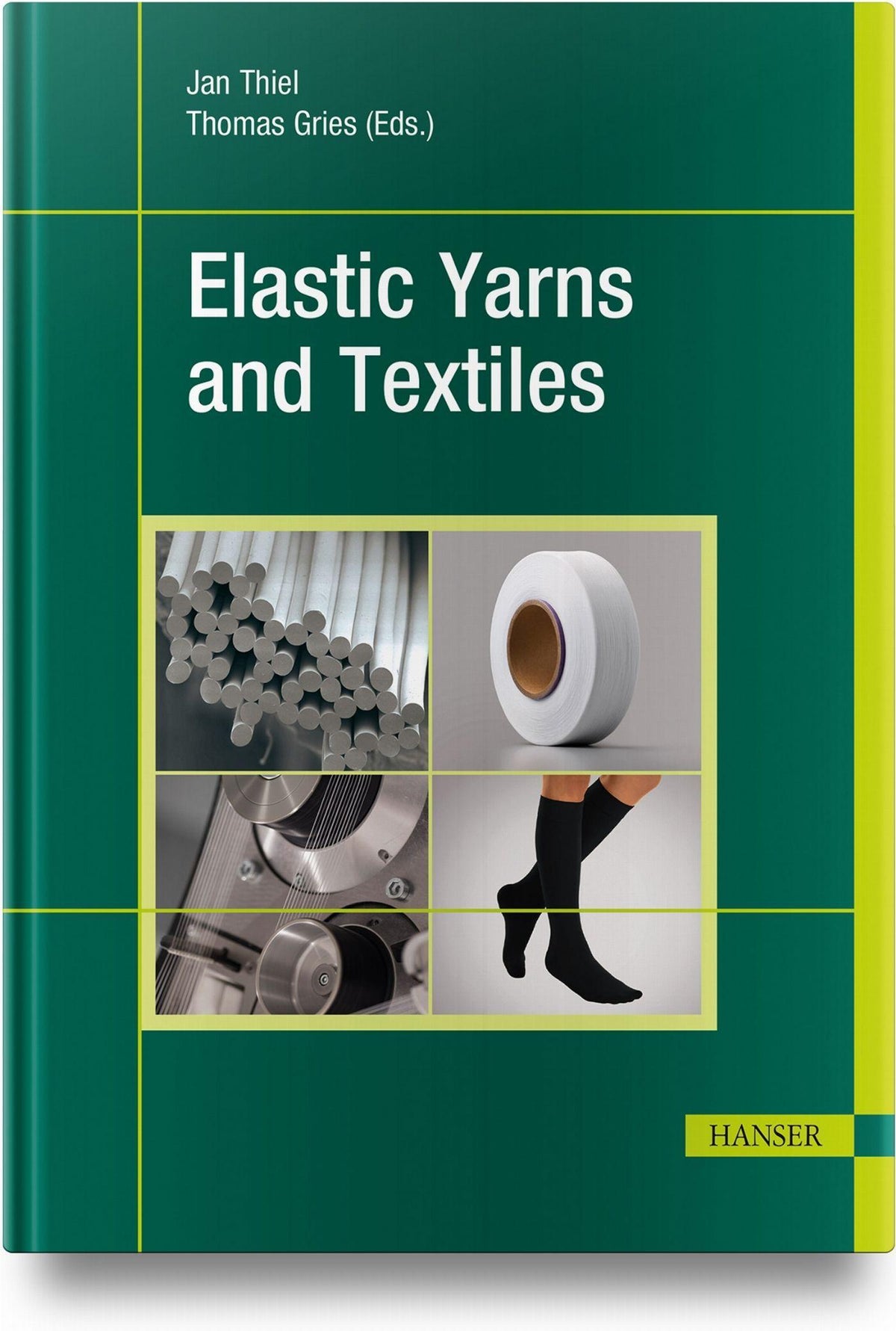 Buchcover: Elastic Yarns and Textiles