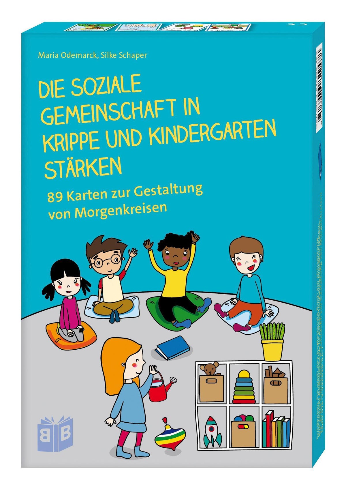 Buchcover: Die soziale Gemeinschaft in Krippe und Kindergarten stärken