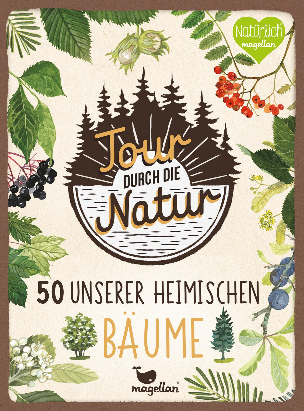 Buchcover: Tour durch die Natur - 50 unserer heimischen Bäume
