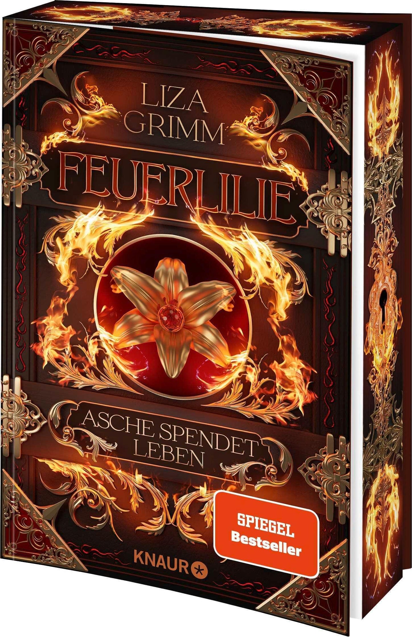 Feuerlilie. Asche spendet Leben