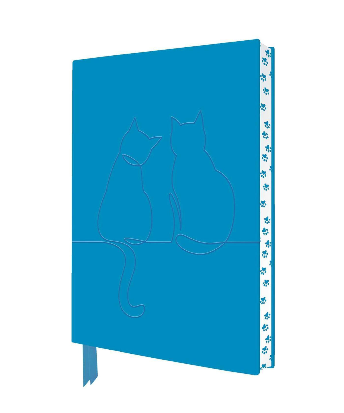Buchcover: Two Happy Cats Artisan Art Notebook (Flame Tree Journals)