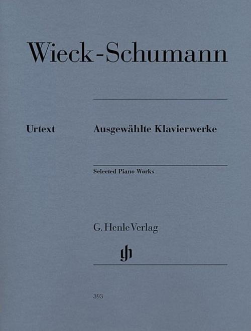 Wieck-Schumann, Clara - Oeuvres choisies pour piano
