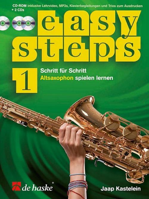 Easy Steps für Altsaxophon, m. 2 Audio-CDs + CD-ROM.Vol.1