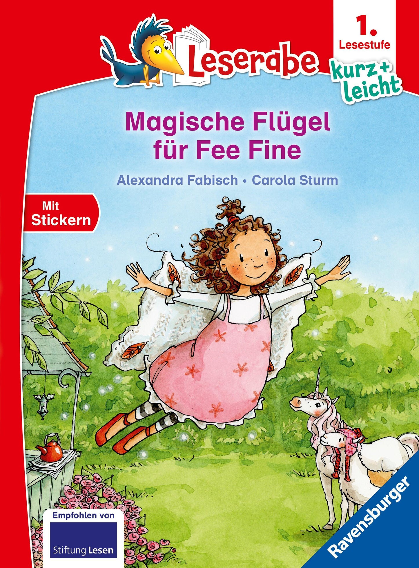 Fabisch, Alexandra/Leserabe 1. Lesestufe Kurz und leicht - Magische Flügel für Fee Fine