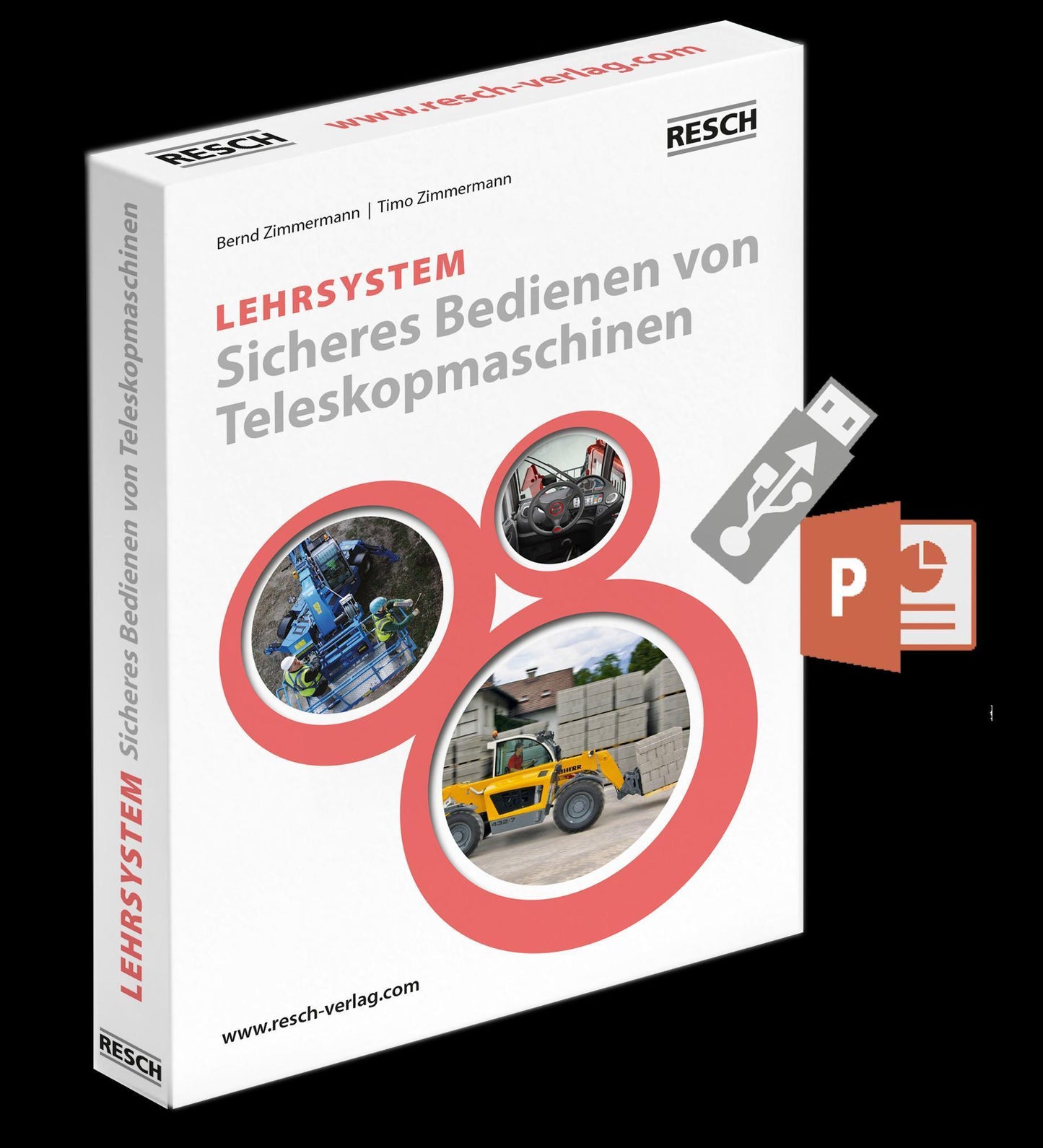 Lehrsystem \"Sicheres Bedienen von Teleskopmaschinen\"