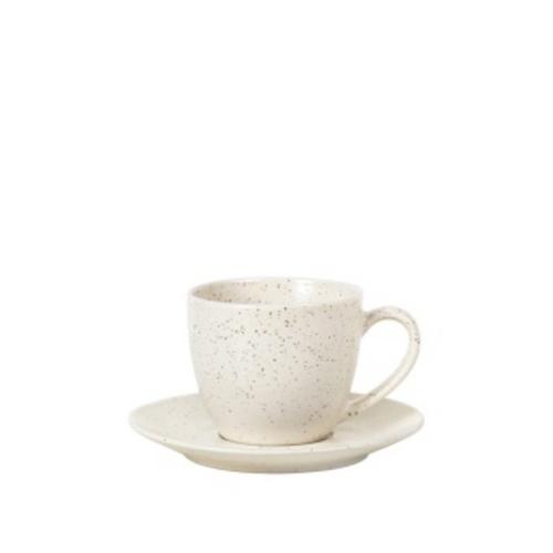 Broste copenhagen Nordic Vanilla Cup with saucer