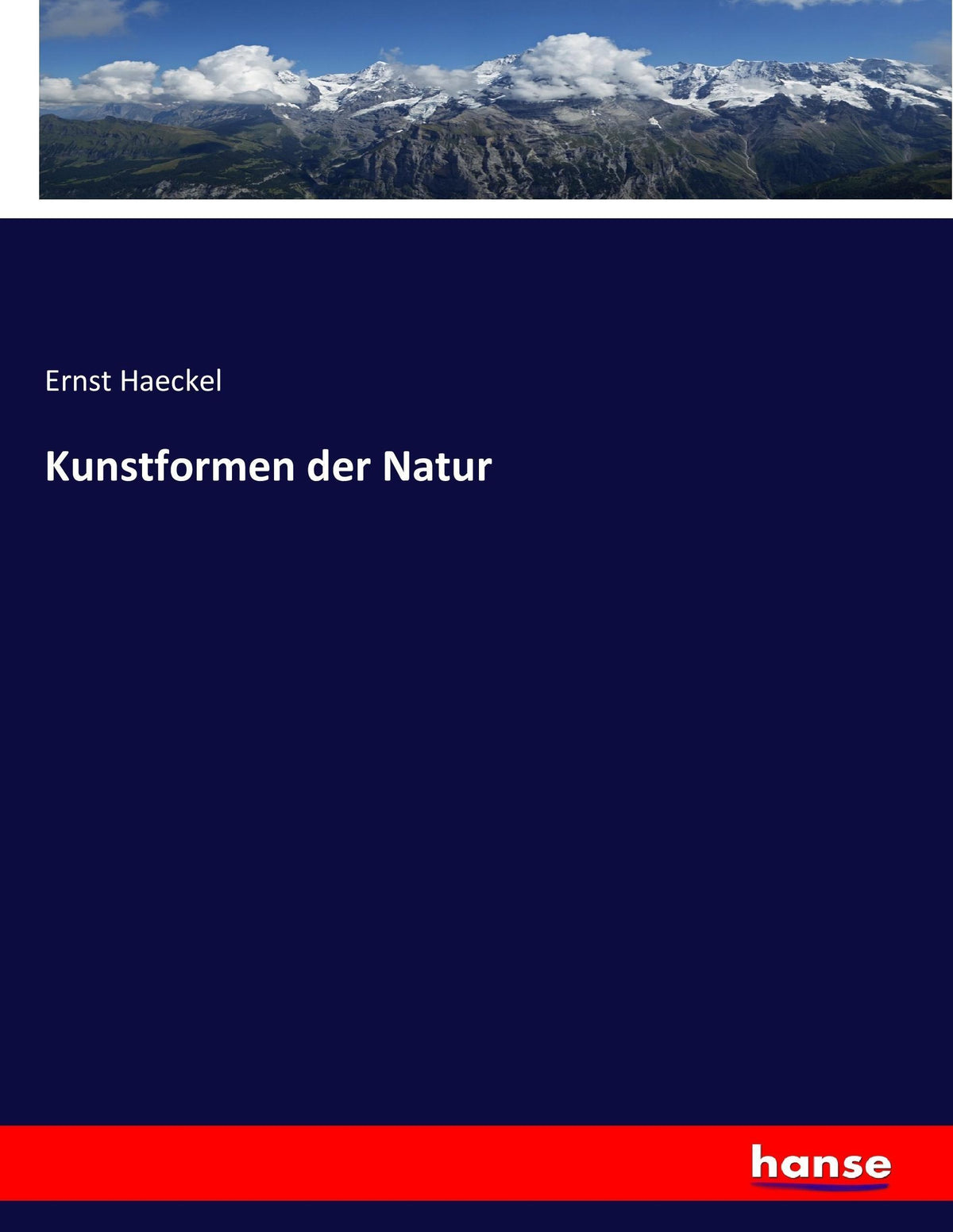 Buchcover: Kunstformen der Natur