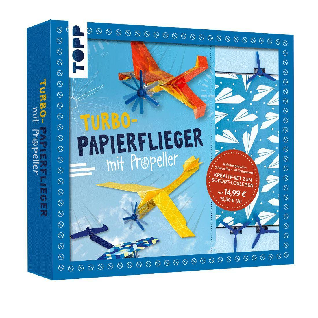 Saile, Christian/Kreativ-Set Turbo-Papierflieger mit Propeller