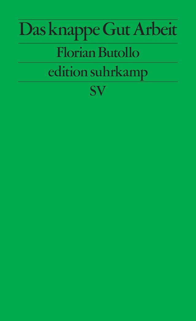 Buchcover: Das knappe Gut Arbeit