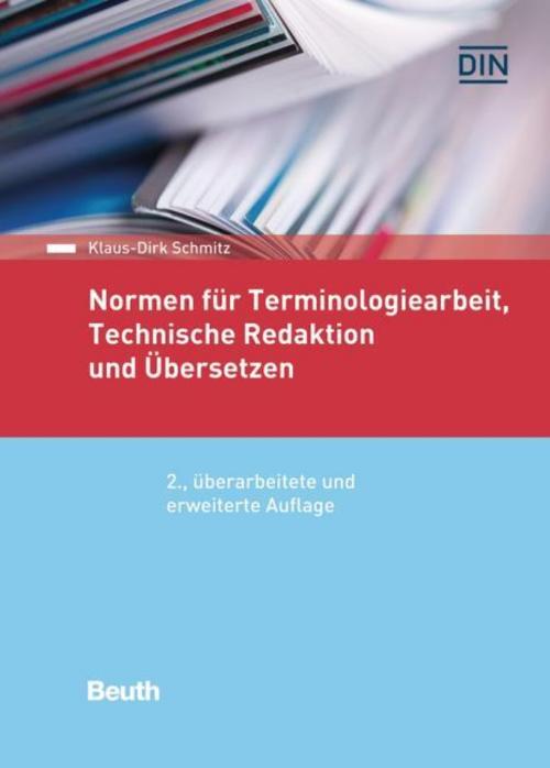 Buchcover: Normen für Terminologiearbeit, Technische Redaktion und Übersetzen