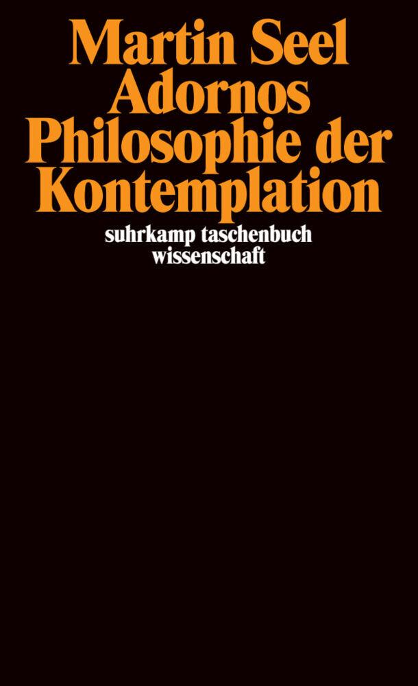 Buchcover: Adornos Philosophie der Kontemplation