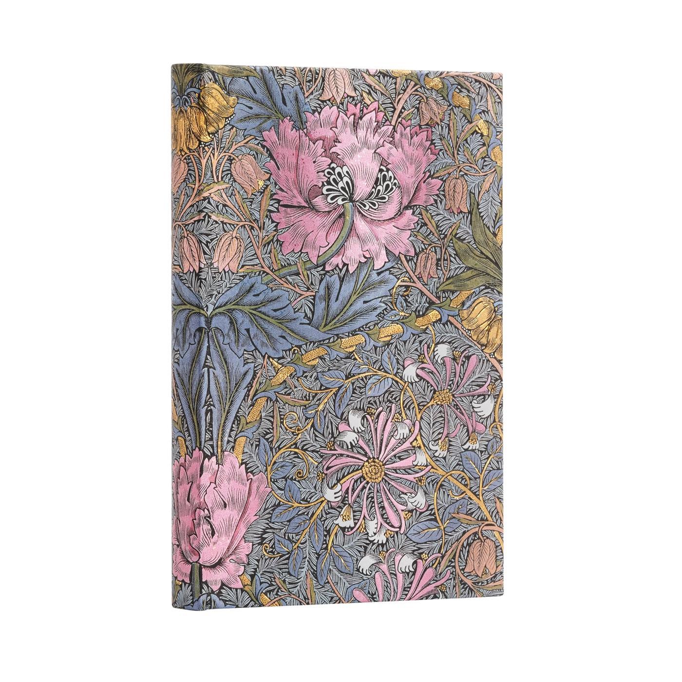 Notizbuch Morris Heckenkirsche in Pink Mini Liniert