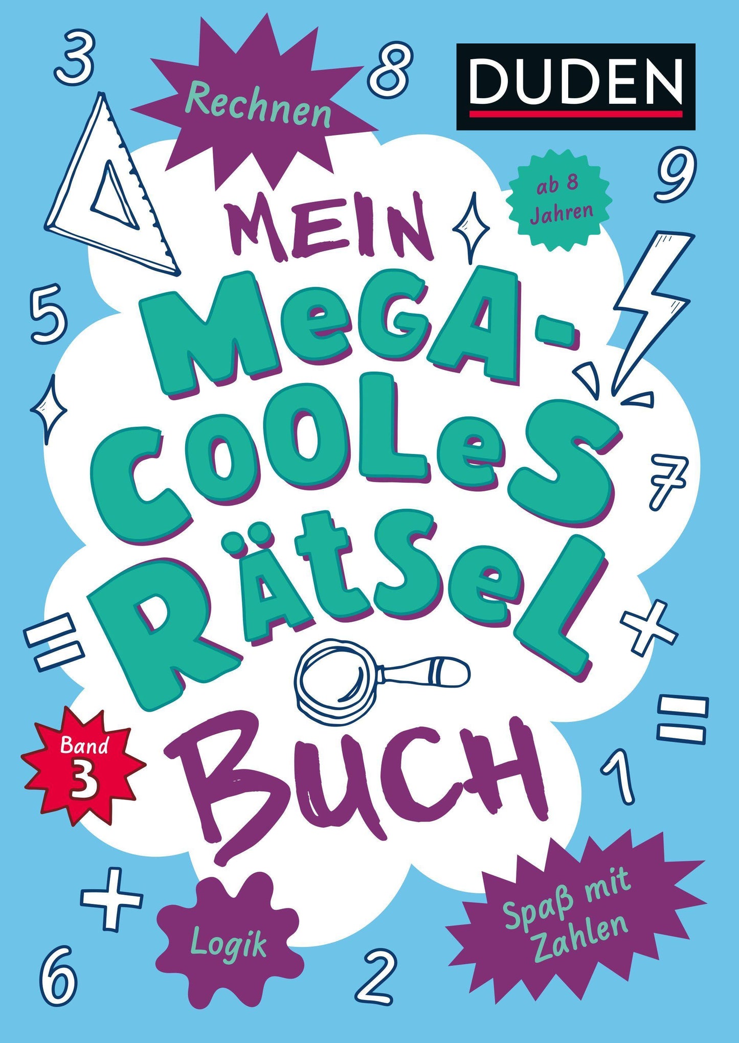 Eck, Janine/Mein megacooles Rätselbuch - Rechnen | Logik | Spaß mit Zahlen - ab 8 Jahren