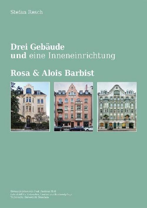 Drei Gebäude und eine Inneneinrichtung
