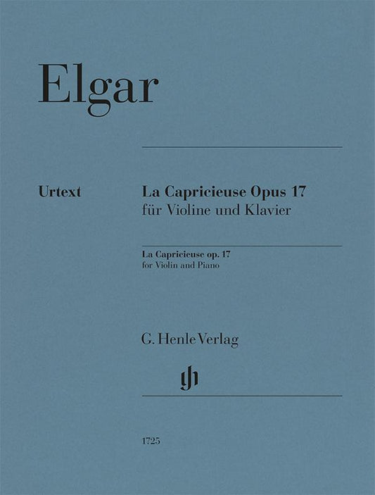 Edward Elgar - La Capricieuse op. 17 für Violine und Klavier