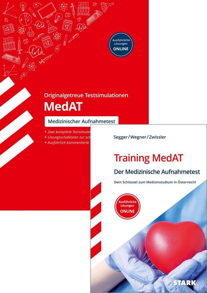 Buchcover: STARK MedAT - Medizinischer Aufnahmetest - Training MedAT + Testsimulation MedAT