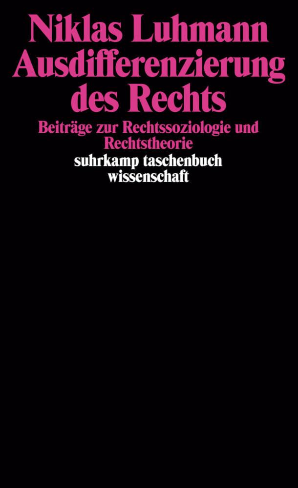 Ausdifferenzierung des Rechts