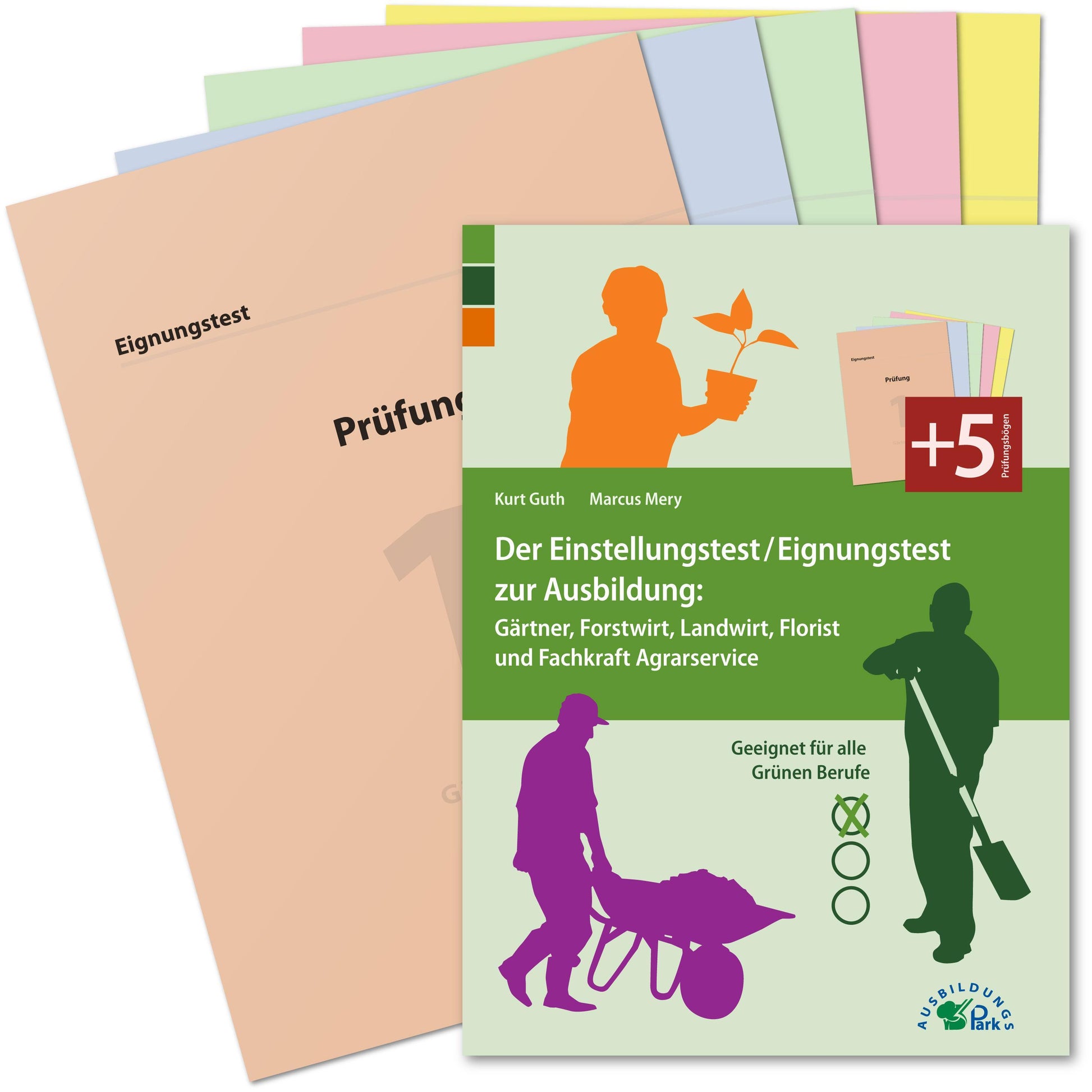 Buchcover: Der Einstellungstest/Eignungstest zur Ausbildung: Gärtner, Forstwirt, Landwirt, Florist und Fachkraft Agrarservice