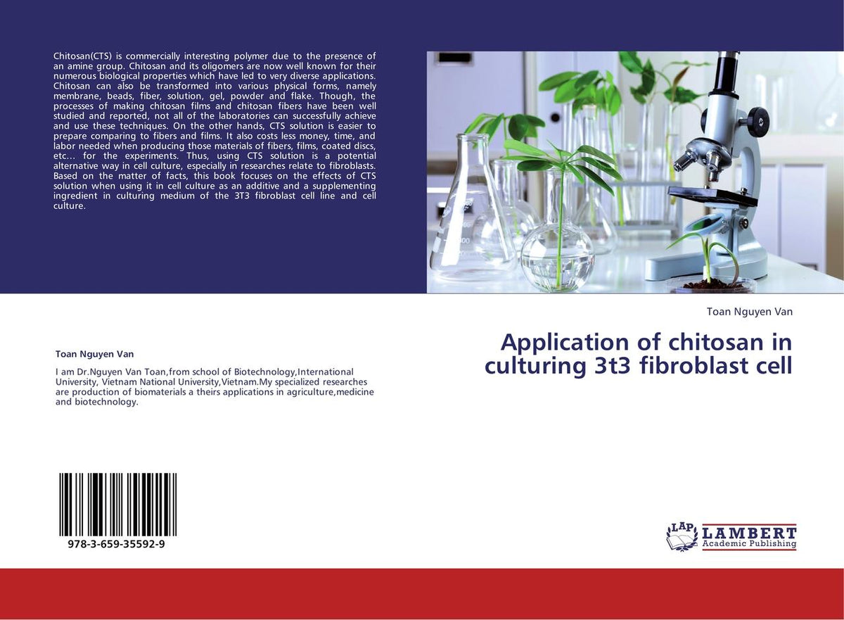 Buchcover: Application of chitosan in culturing 3t3 fibroblast cell