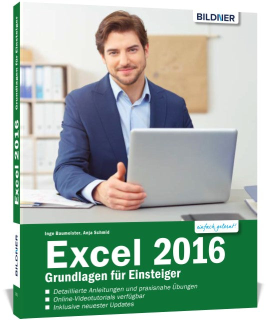 Buchcover: Excel 2016 - Grundlagen für Einsteiger