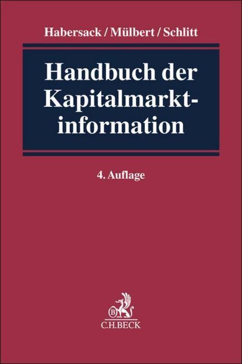 Handbuch der Kapitalmarktinformation
