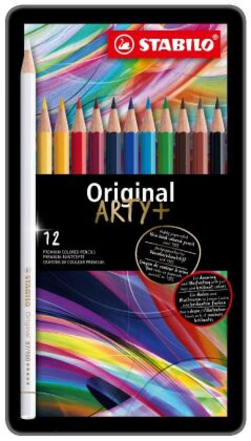 STABILO Original 12er Metalletui ARTY+\"
