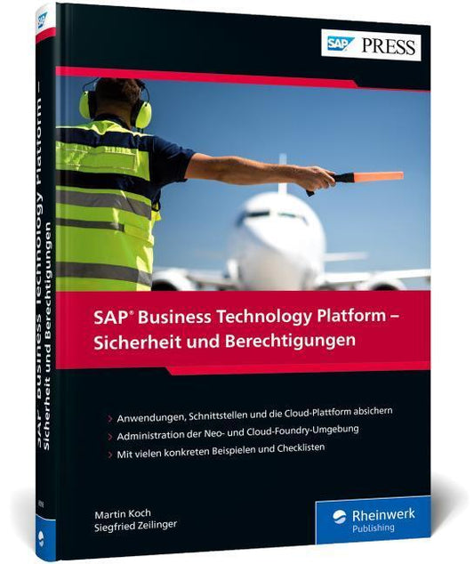 Buchcover: SAP Business Technology Platform - Sicherheit und Berechtigungen