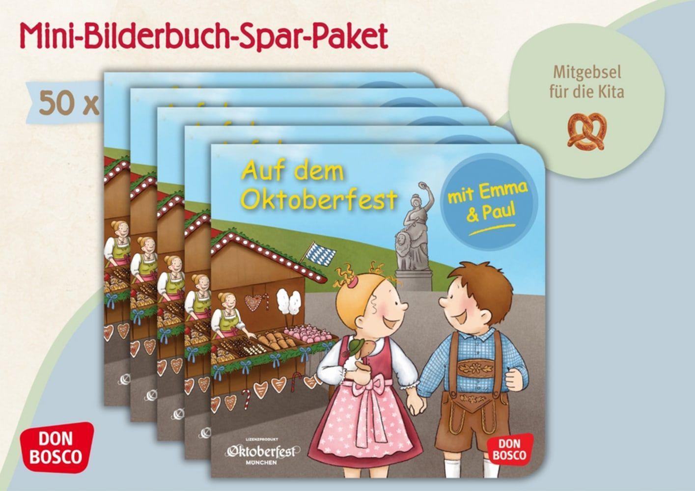 Auf dem Oktoberfest mit Emma und Paul. Mini-Bilderbuch. Paket mit 50 Exemplaren zum Vorteilspreis