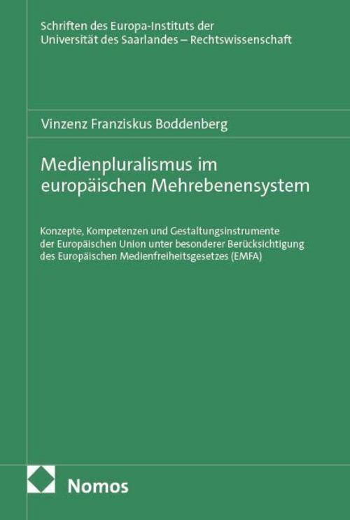 Medienpluralismus im europäischen Mehrebenensystem
