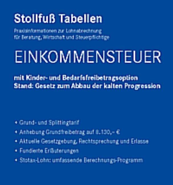 Tabelle, Einkommensteuer 2026