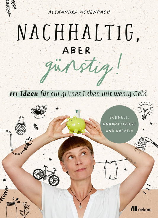 Buchcover: Nachhaltig, aber günstig!