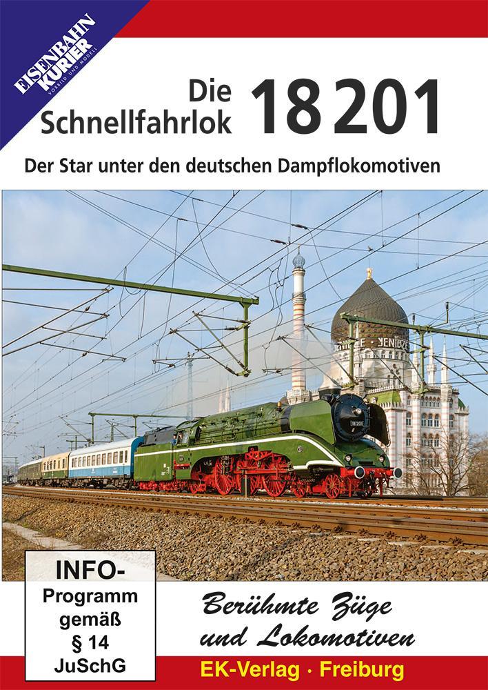 Die Schnellfahrlok 18 201,DVD-Video
