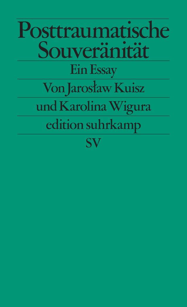 Buchcover: Posttraumatische Souveränität