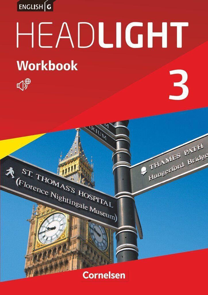 Berwick, Gwen/English G Headlight 03: 7. Schuljahr. Workbook mit Audios online. Allgemeine