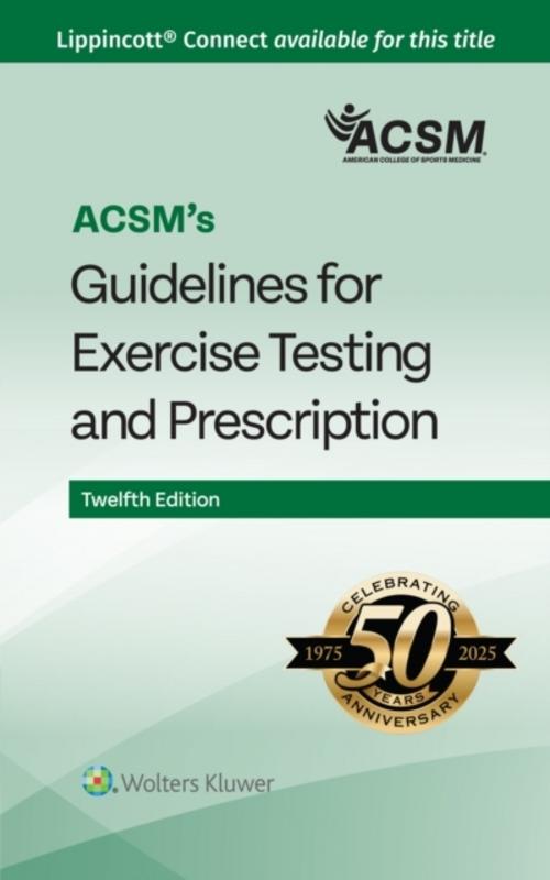 Buchcover: ACSM's Guidelines for Exercise Testing and Prescription