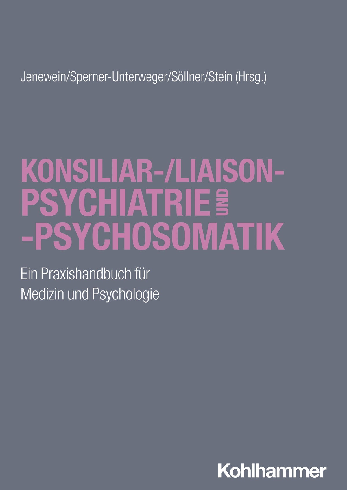 Buchcover: Konsiliar-/Liaisonpsychiatrie und -psychosomatik