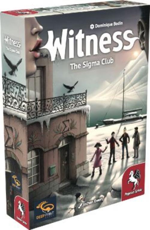 Buchcover: Witness  The Sigma Club (Deep Print Games) (English Edition)