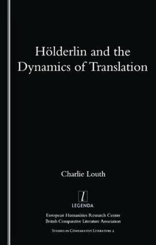 Buchcover: Holderlin and the Dynamics of Translation