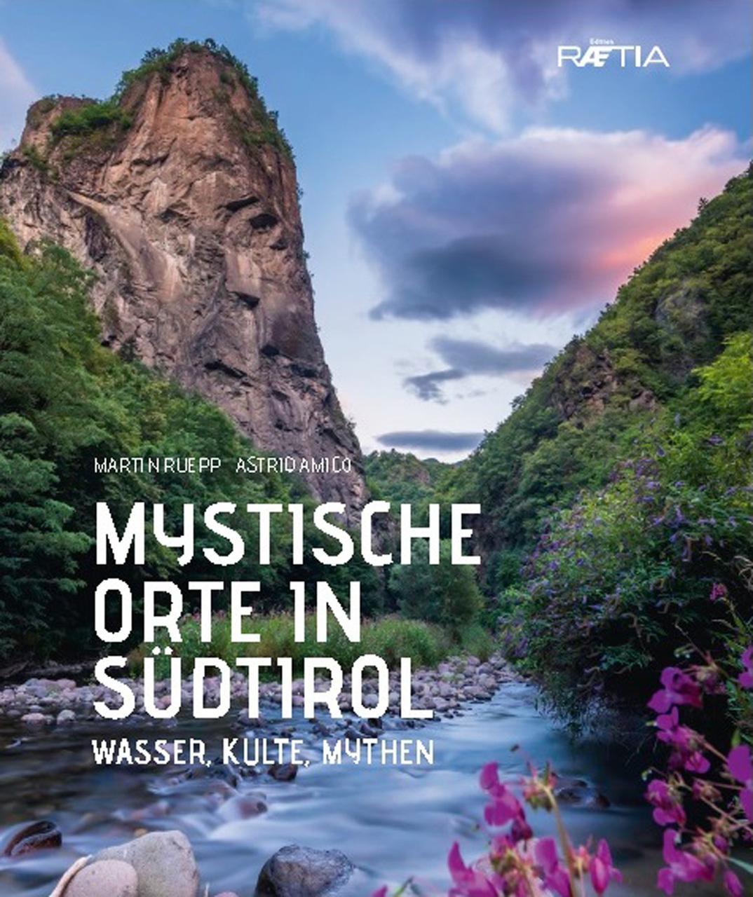Buchcover: Mystische Orte in Südtirol