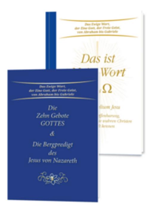 Buchcover: Set Taschenbuch Das ist Mein Wort - Die Zehn Gebote Gottes und Die Bergpredigt des Jesus von Nazareth