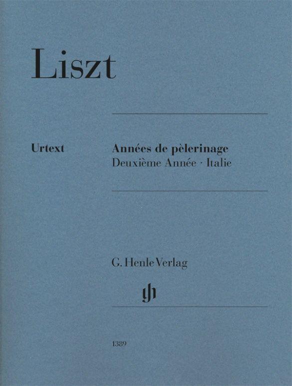 Liszt, Franz - Années de pèlerinage, Deuxième Année - Italie