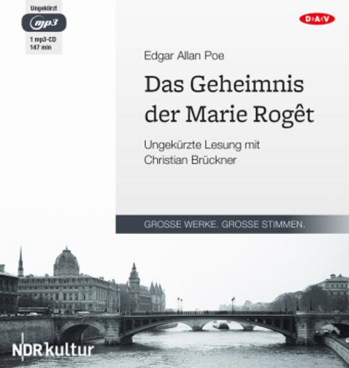 Das Geheimnis der Marie Roget,1 Audio-CD, 1 MP3