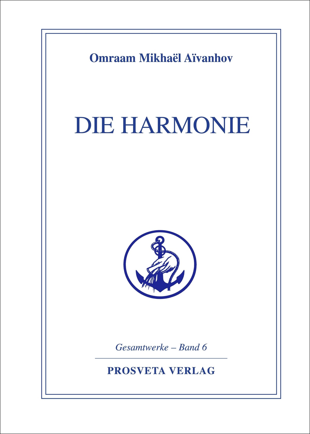 Buchcover: Die Harmonie