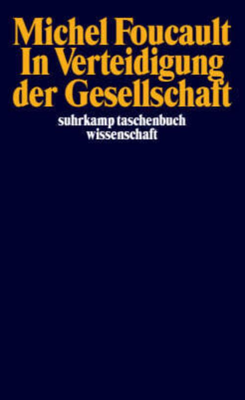 Buchcover: In Verteidigung der Gesellschaft