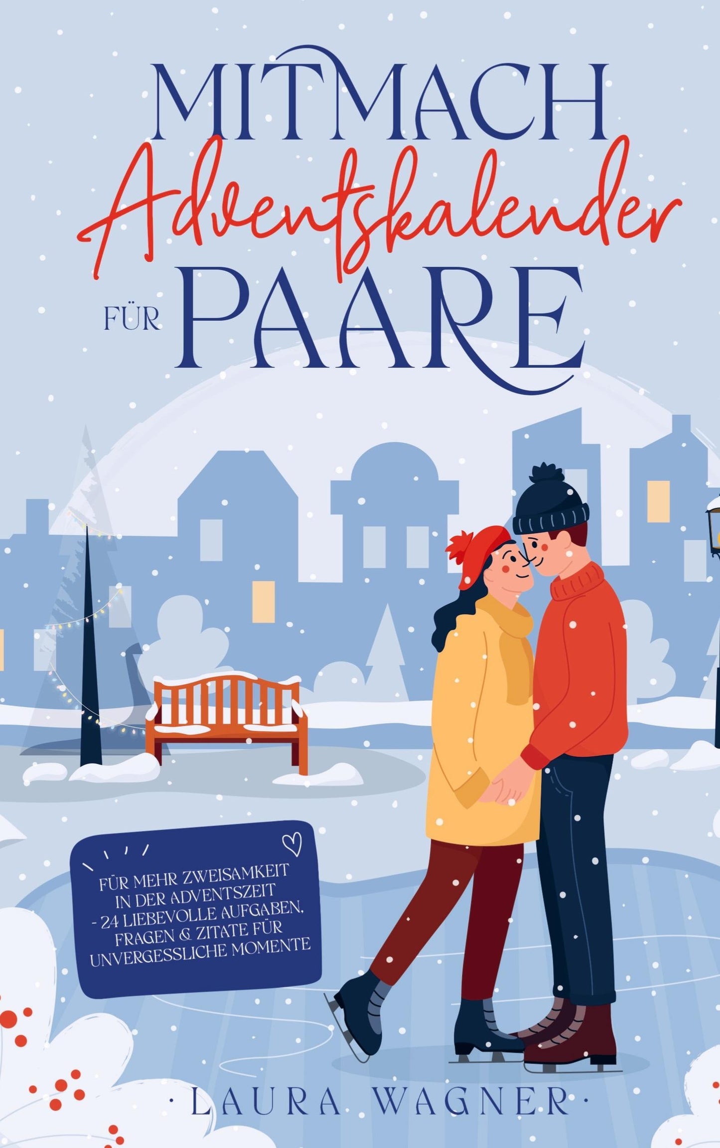 Buchcover: Mitmach-Adventskalender für Paare