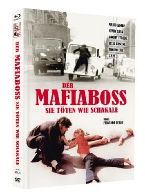 Der Mafiaboss - Sie töten wie Schakale,1 Blu-ray + 1 DVD (Mediabook Premium, Cover A)